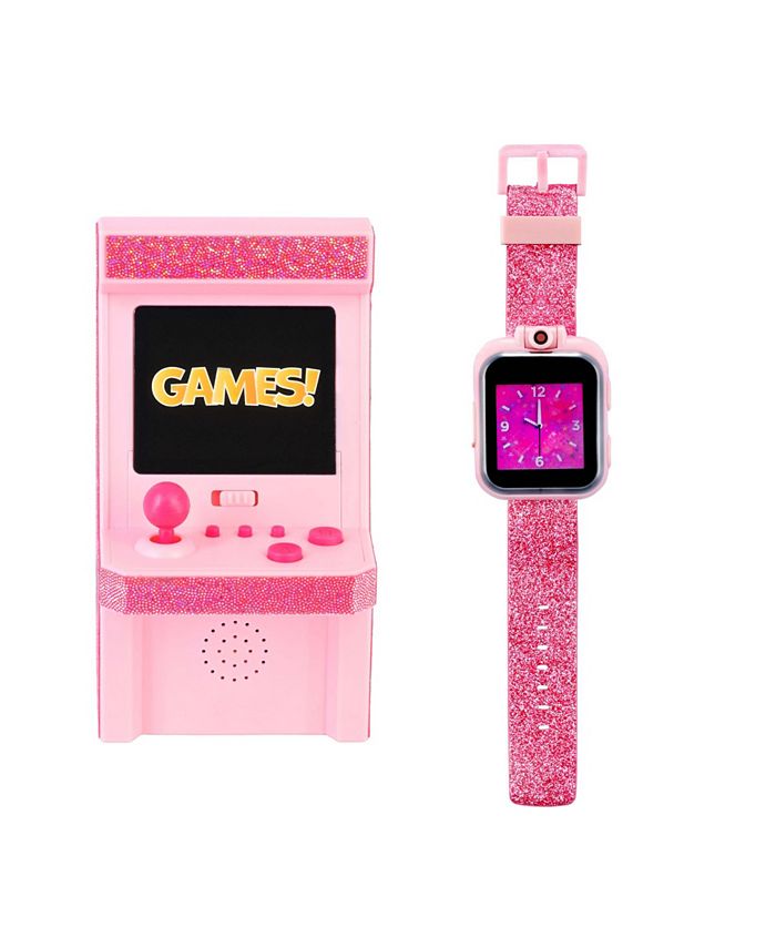 iTouch Playzoom Kids Mini Arcade and Pink Silicone Strap Touch