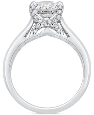 Diamond Solitaire Engagement Ring (1-5/8 ct. t.w.) in 14k White Gold