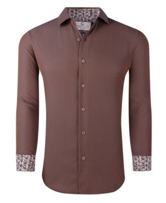 Suslo Couture Men's Wrinkle-Free Dress 