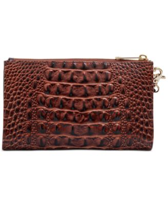 Daisy Leather Melbourne Wristlet 
