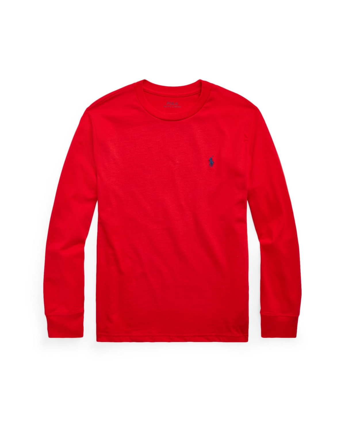 Polo Ralph Lauren Toddler And Little Boys Jersey Long-sleeve T-shirt In Rl Red