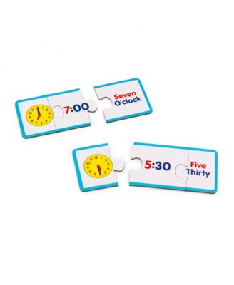 Time Puzzles Educational Learning Set, 72 Pieces