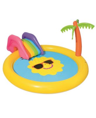 H2OGO 7'9" x 6'7" x 41" Sunny land Splash Play Pool