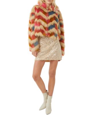 macys french connection coat