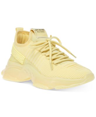 steve madden sneakers yellow