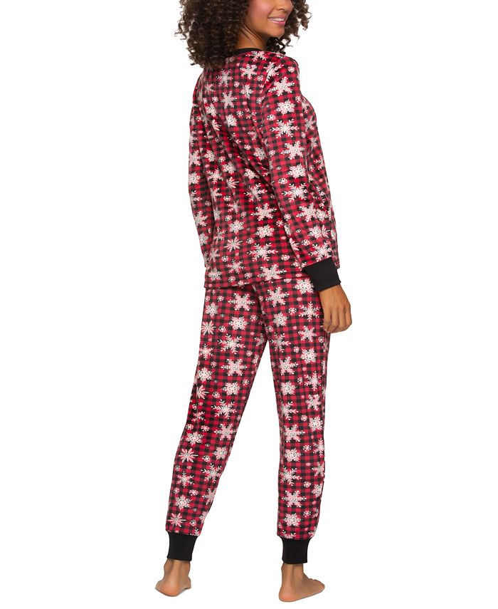 Felina Ultra-Soft Microfleece Pajama Set & Reviews - All Pajamas, Robes ...