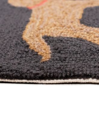 Frontporch Yellow Labs 2' x 3' Outdoor Area Rug