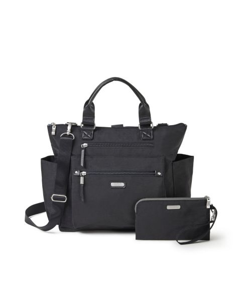 Рюкзак Baggallini 3-In-1 Convertible Tote, цвет: Чёрный