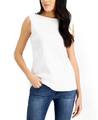 sleeveless tops petite