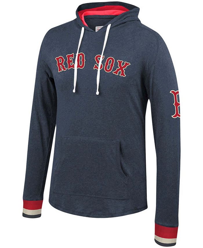 Mitchell & Ness Men's Mitchell & Ness Navy/Red Boston Red Sox Fleece  Full-Zip Hoodie