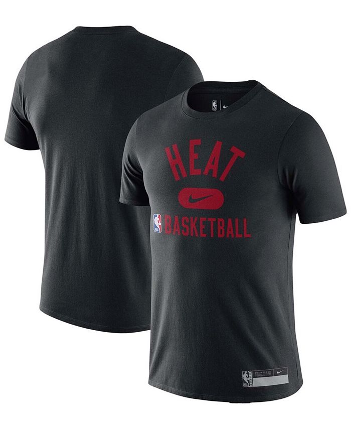 Men's Nike Red Miami Heat Essential Practice Legend Performance Long Sleeve  T-Shirt