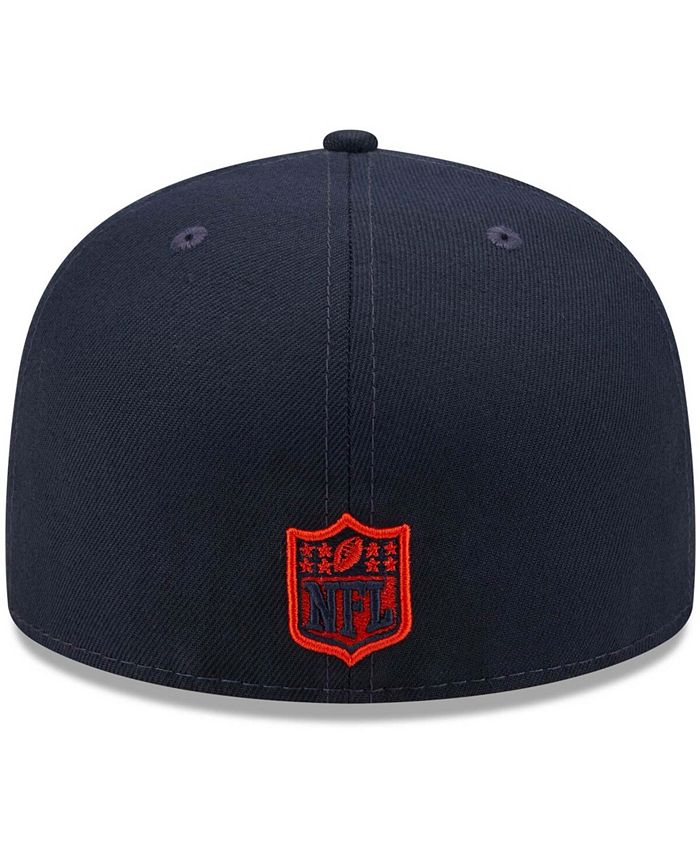 New Era Men's Navy Chicago Bears Field Patch 59FIFTY Fitted Hat - Macy's