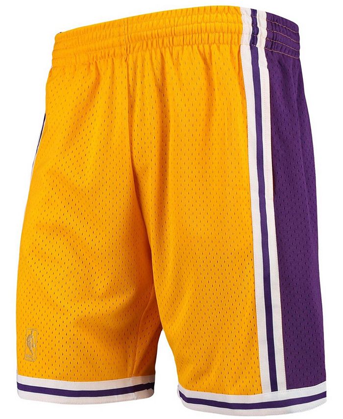 Mitchell & Ness Men's Los Angeles Lakers Swingman Shorts - Macy's