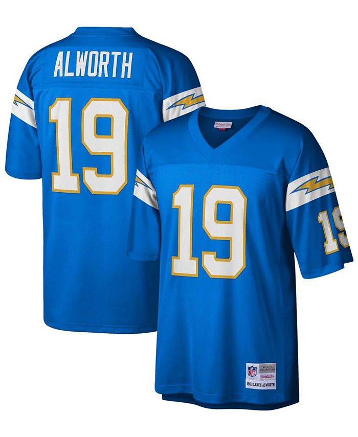 Mitchell & Ness Men's Lance Alworth Powder Blue Los Angeles