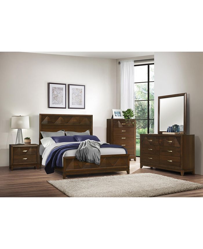 Homelegance Erica 3pc Bedroom Set (Queen Bed, Chest & Nightstand) Macy's