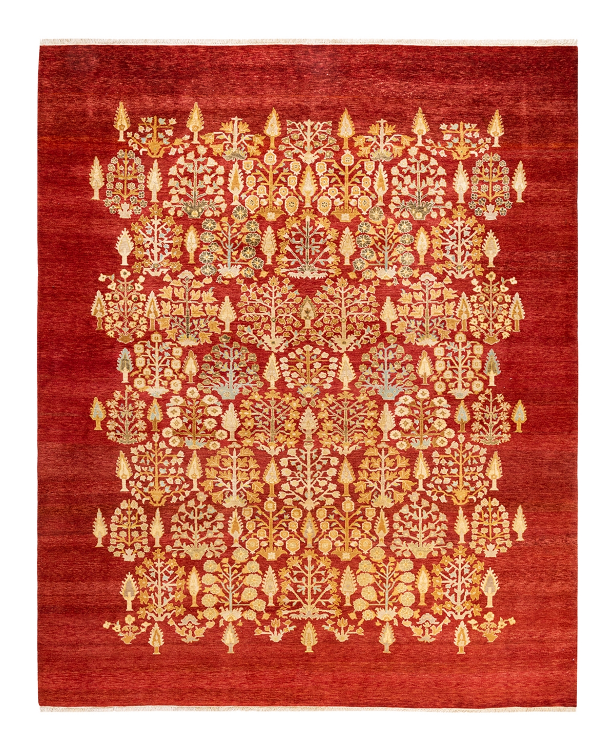 Closeout! Adorn Hand Woven Rugs Mogul M1478 8'1in x 10'2in Area Rug - Red