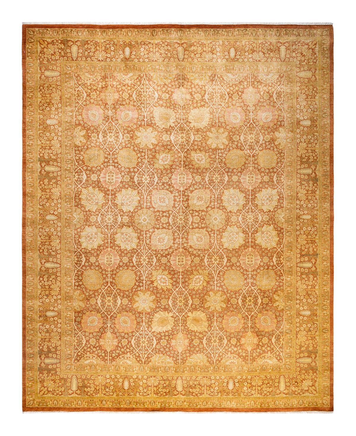 Closeout! Adorn Hand Woven Rugs Mogul M1521 8'2in x 10'4in Area Rug - Brown