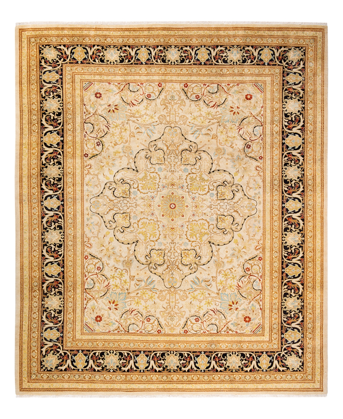 Closeout! Adorn Hand Woven Rugs Mogul M1521 8'3in x 9'10in Area Rug - Ivory