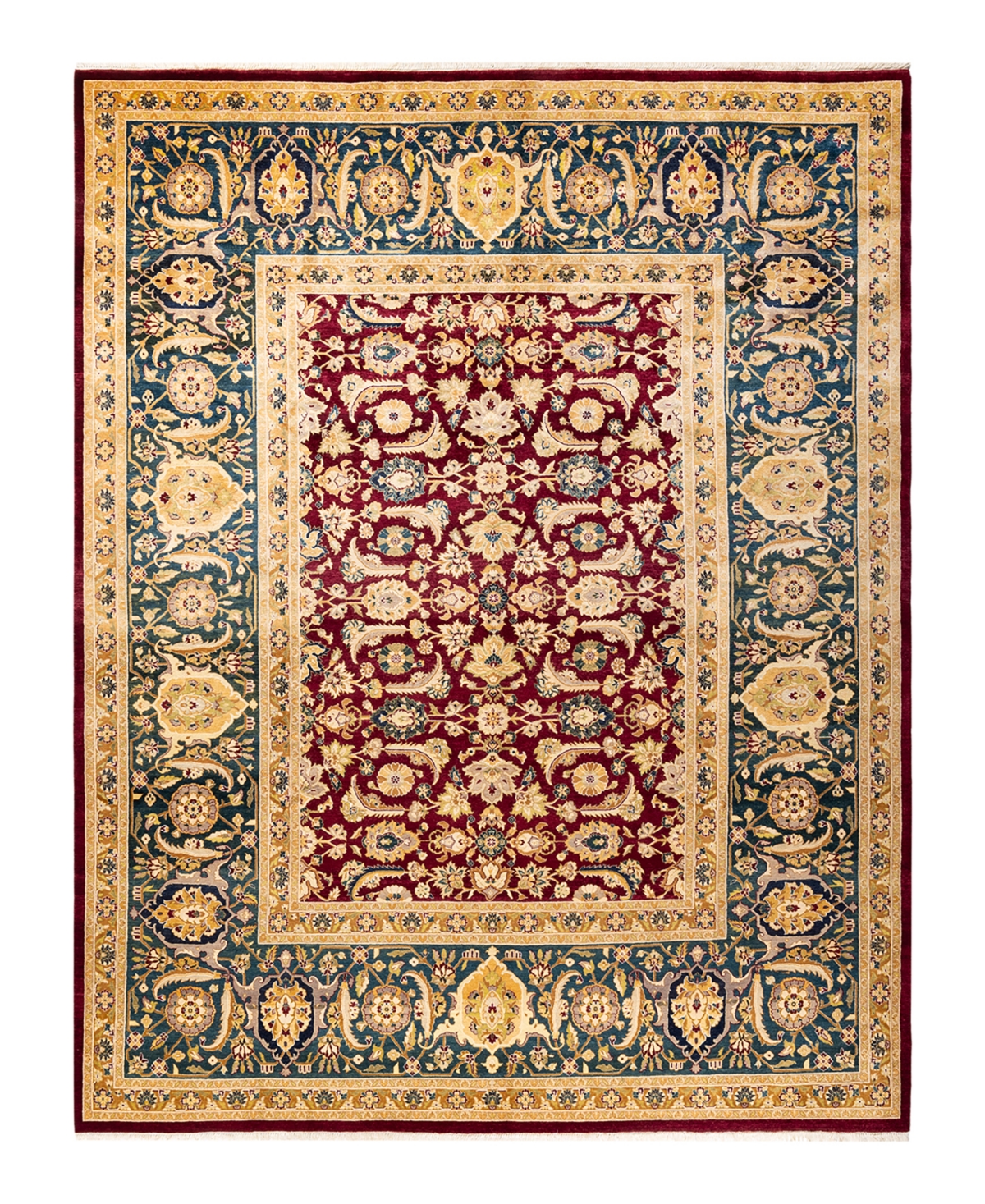 Closeout! Adorn Hand Woven Rugs Mogul M1426 8'1in x 10'7in Area Rug - Red