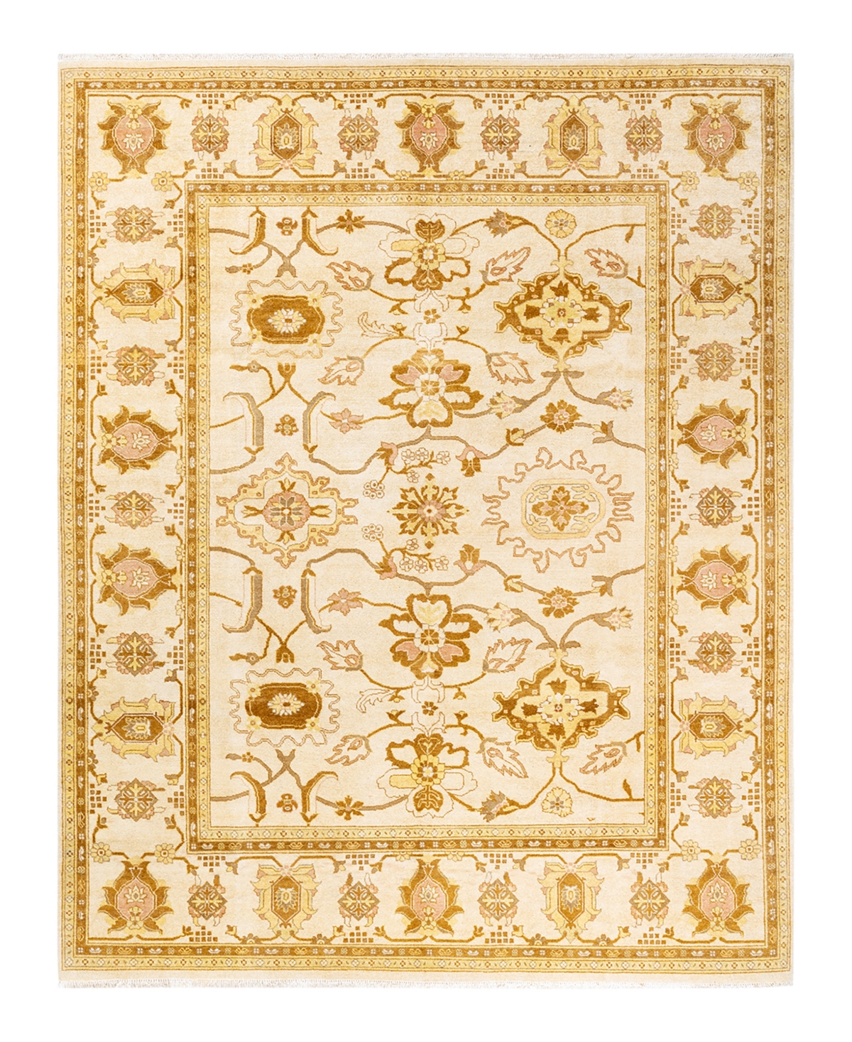 Closeout! Adorn Hand Woven Rugs Eclectic M1461 8' x 10'4in Area Rug - Ivory