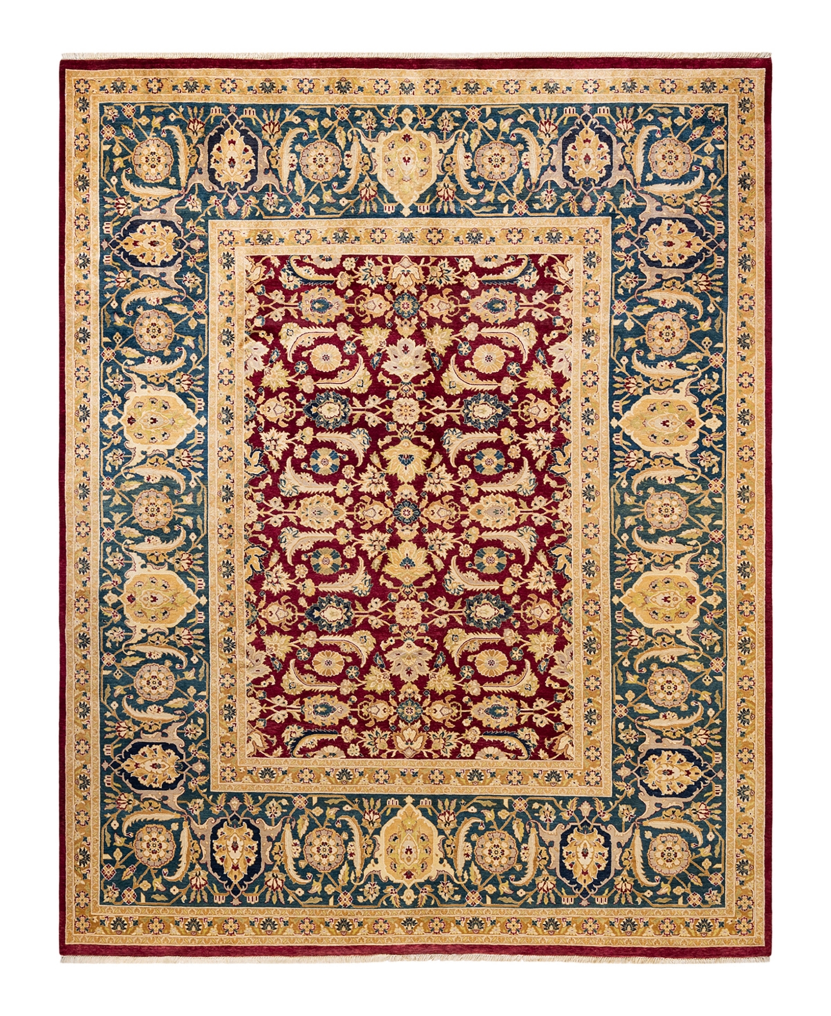 Closeout! Adorn Hand Woven Rugs Mogul M1406 8'2in x 10'6in Area Rug - Red