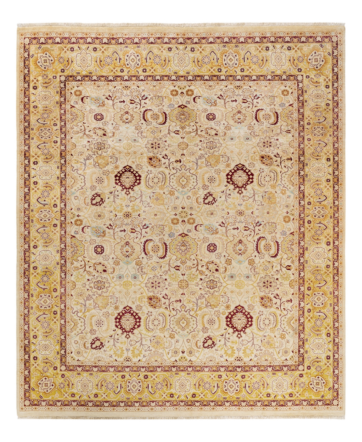 Closeout! Adorn Hand Woven Rugs Mogul M1256 8'3in x 10' Area Rug - Ivory