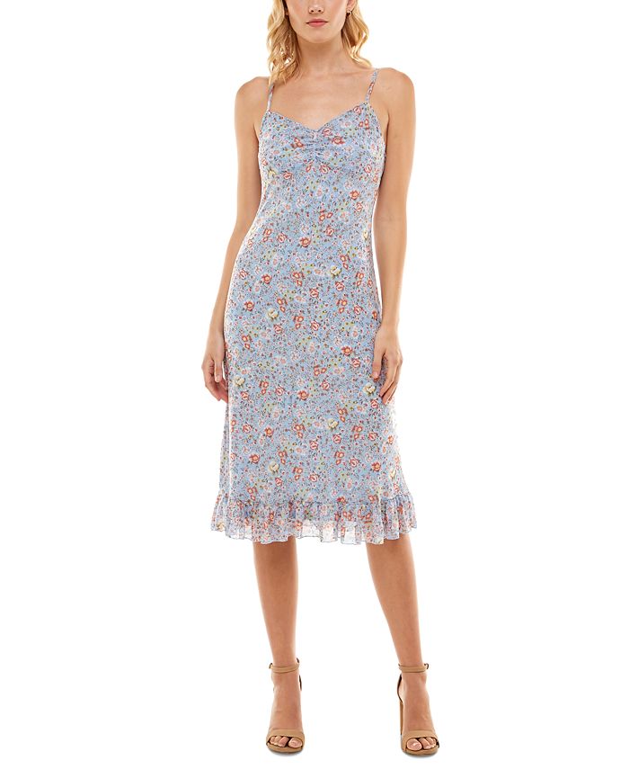 Macy's floral discount dress juniors