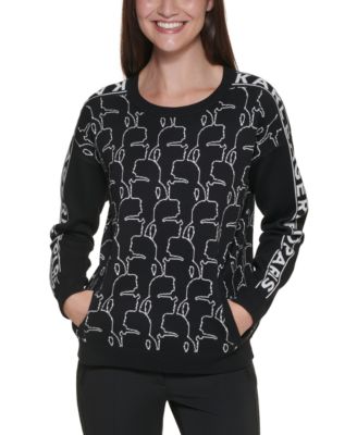 karl lagerfeld women's sweaters