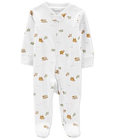 Baby Neutral 2-Way Zip Cotton Sleep and Play