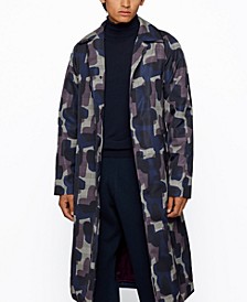 BOSS Men's Camouflage-Print Coat