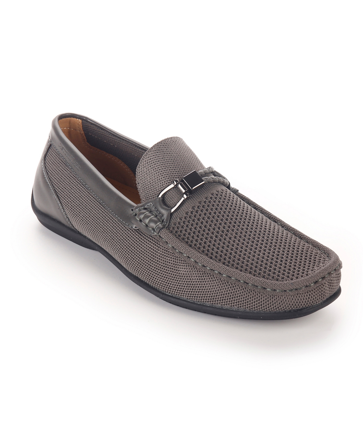 Men's Knit Driving Shoe Loafers - Navy