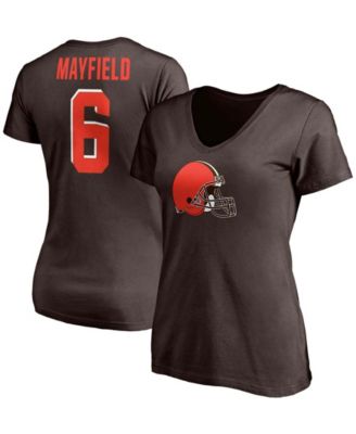 Baker Mayfield Cleveland Browns Fanatics Branded Name & Number Tri