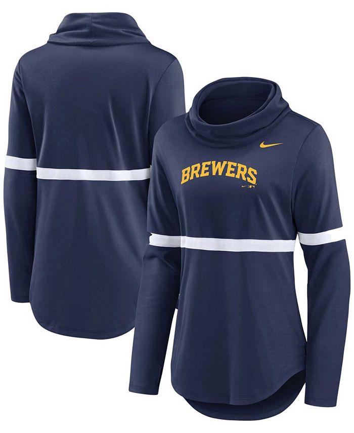 Lids Milwaukee Brewers Nike Women's Team Colors Fashion