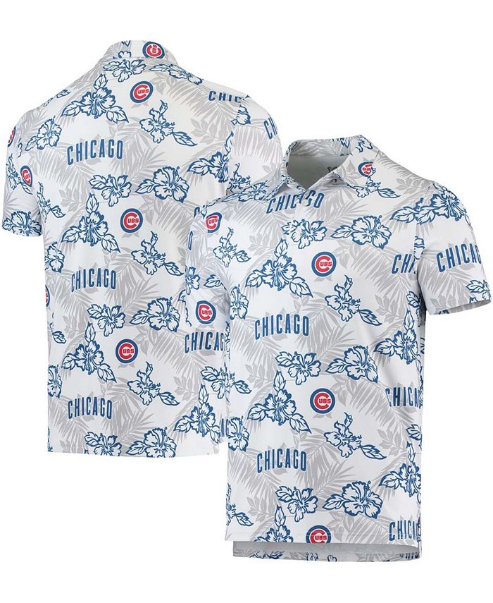 Reyn Spooner Men's White Chicago Cubs Performance Polo Shirt - Macy's