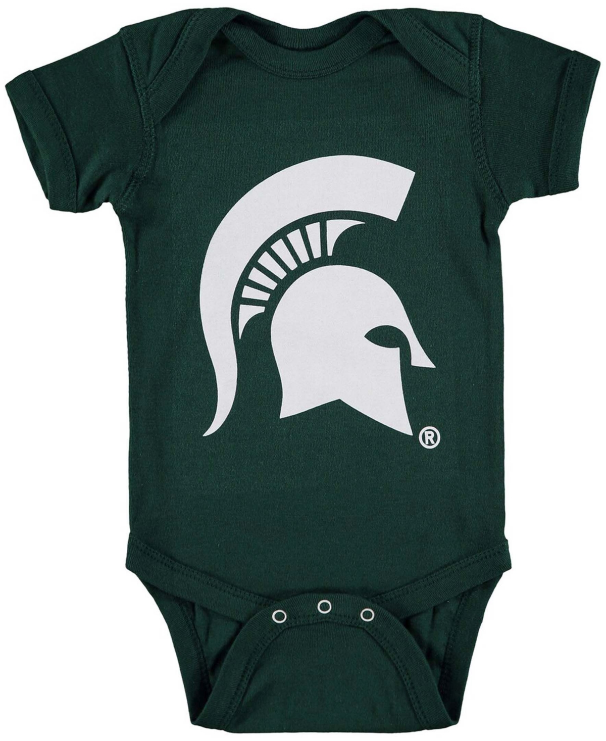 Infant Boys and GirlsMichigan State Spartans Big Logo Bodysuit - Green
