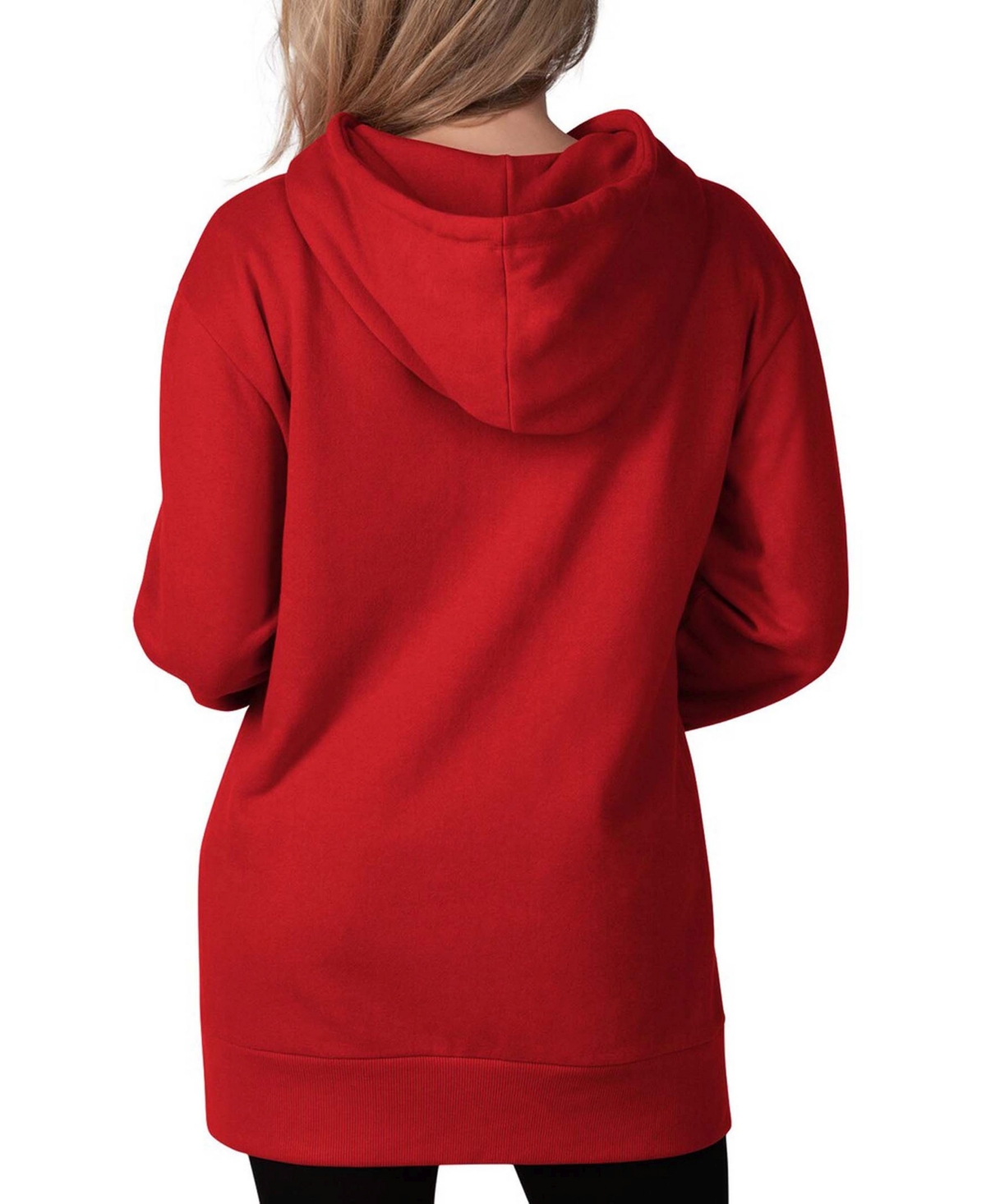 Women'sWashington Capitals Extra Inning Pullover Hoodie - Red