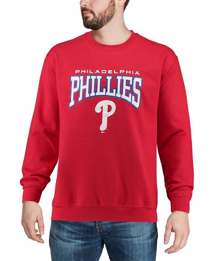 Stitches, Shirts, Stitches Mens Long Sleeve Pullover Phillies Hoodie  Sweatshirt Green Large