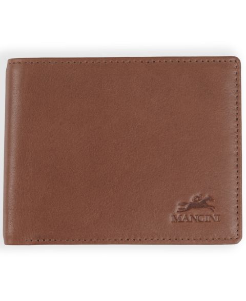 Mancini Men's Bellagio Collection Bifold Wallet with Coin Pocket
