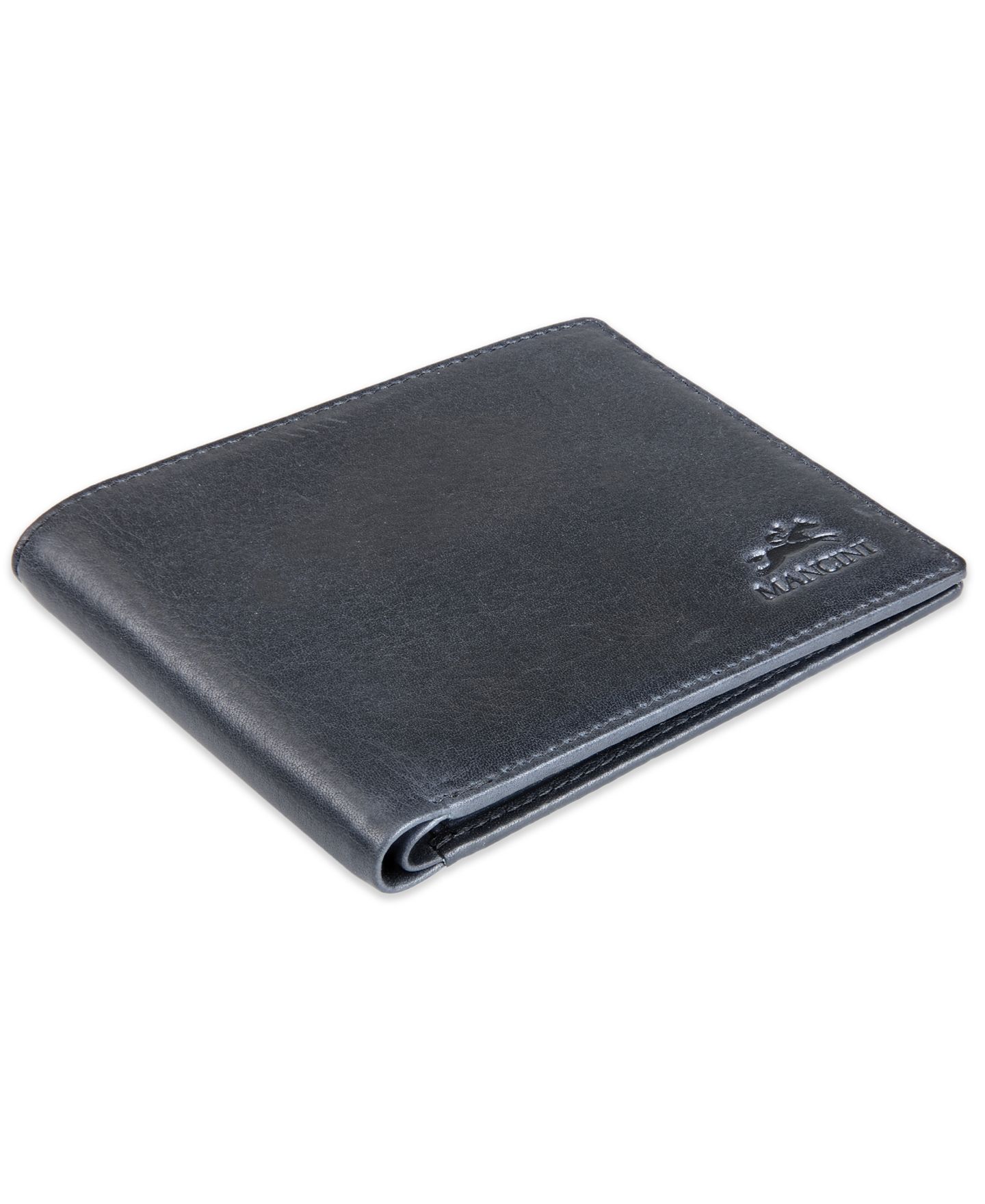 Мужской кошелёк Mancini Bellagio Collection Bifold Wallet, цвет: Чёрный — фото 5