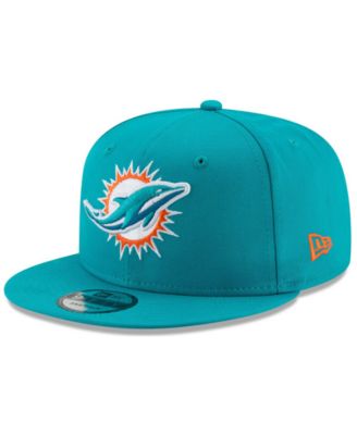 New Era - Men's Miami Dolphins Basic 9FIFTY Adjustable Snapback Cap