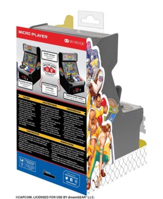 My Arcade Micro Player 7.5" Street Fighter II Champion Edition Collectible Retro Arcade Game (Premium Edition)