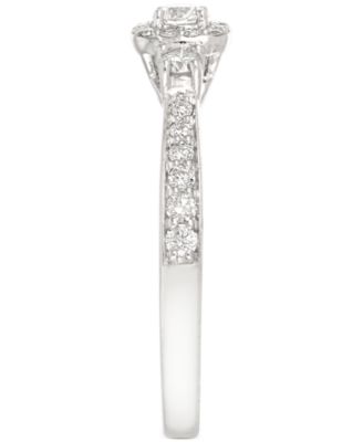 Diamond Engagement Ring (1/2 ct. t.w.) in 14k White Gold