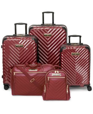 Karl Lagerfeld Chevron 25"  Hardside Spinner