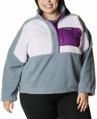 columbia sherpa jacket plus size