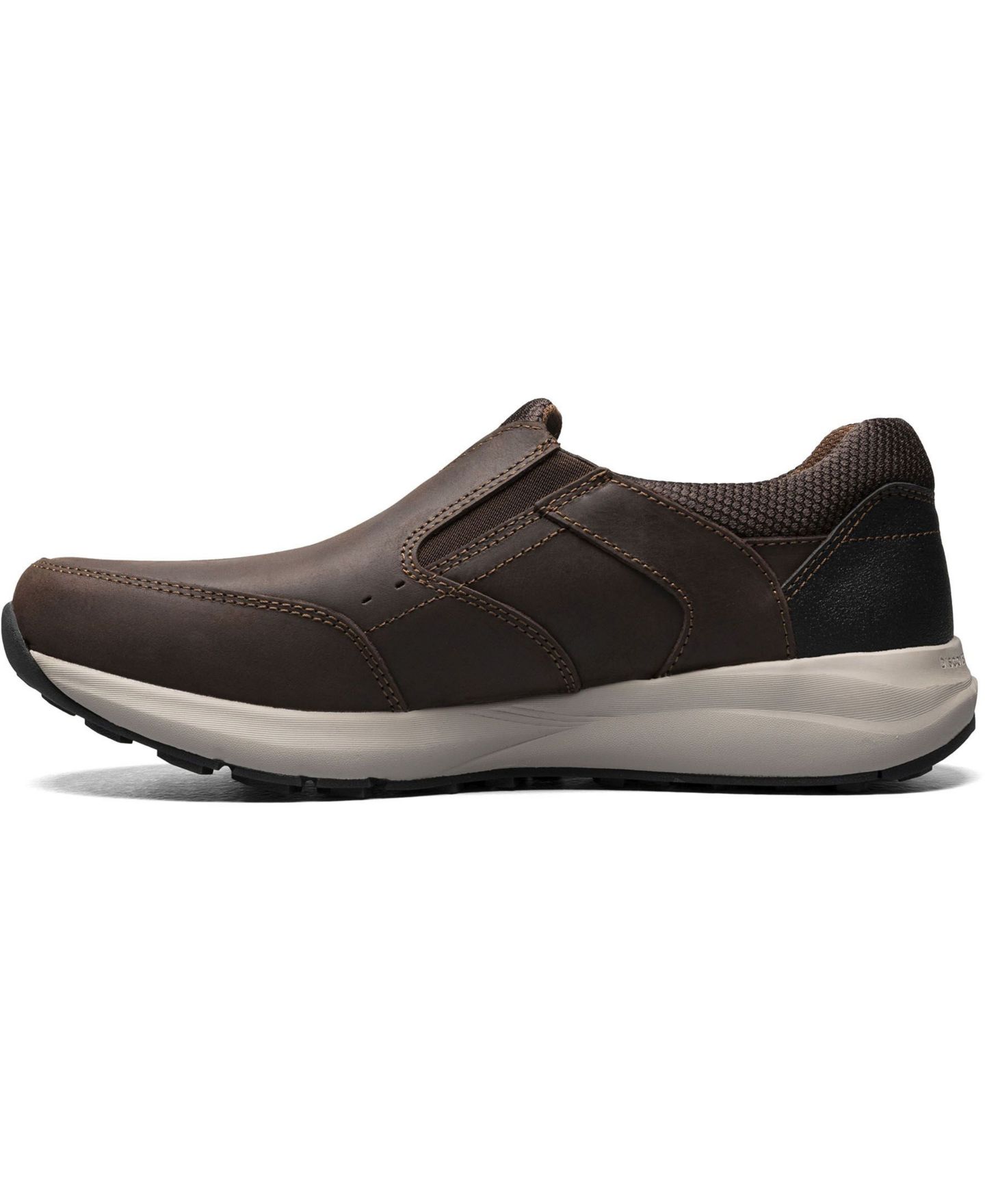 Мужские туфли Nunn Bush Excursion Water-Resistant Moccasin Toe Slip-On, цвет: Коричневый — фото 7