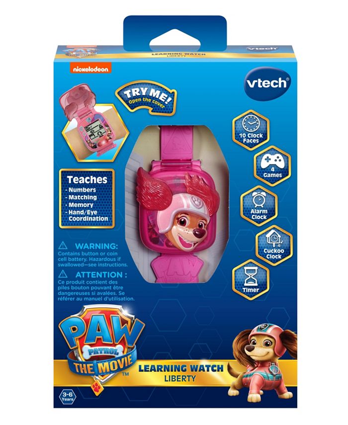 paw patrol vtech learning watch