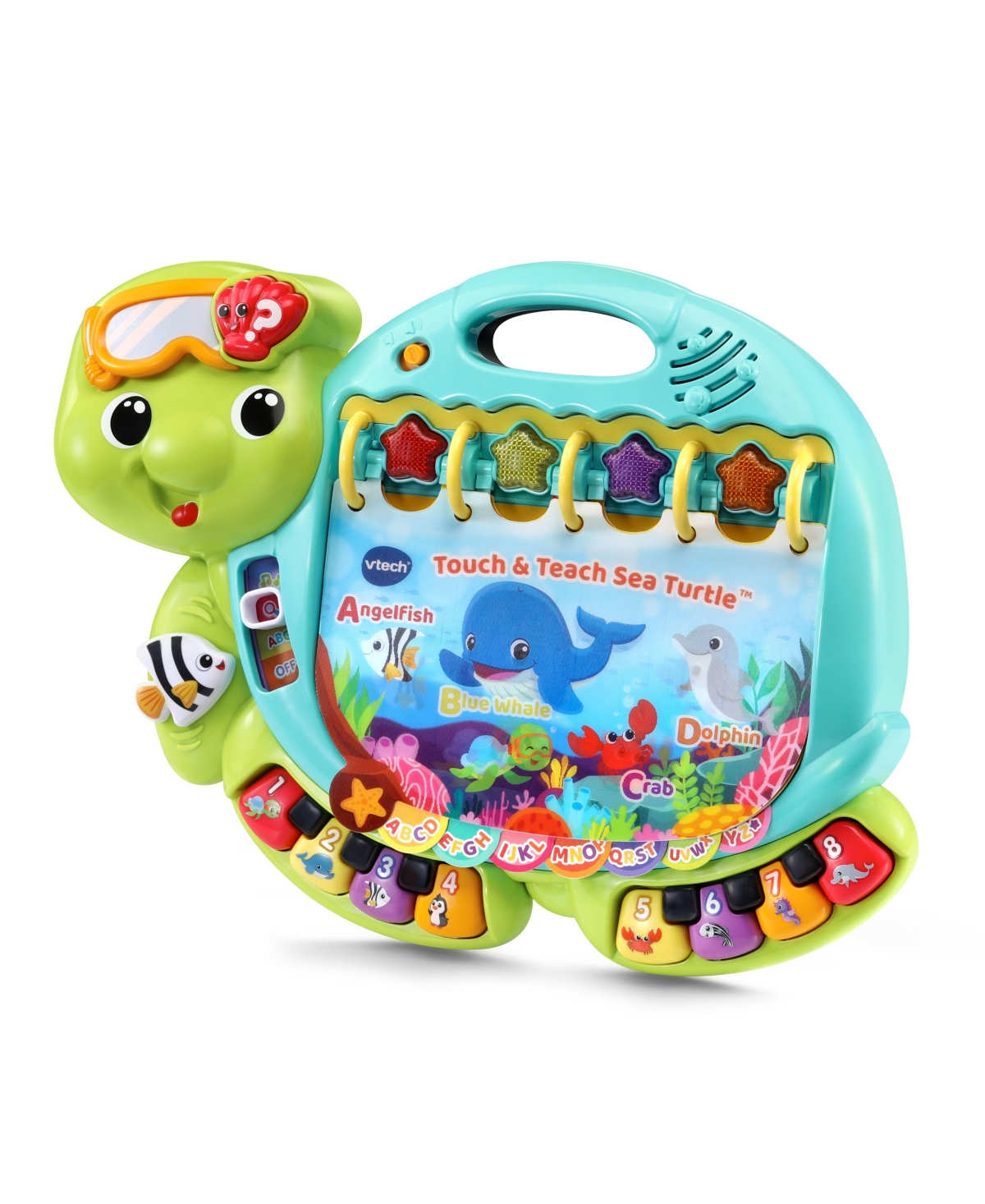 Vtech Babies' Touch & Teach Sea Turtle In Multi Color