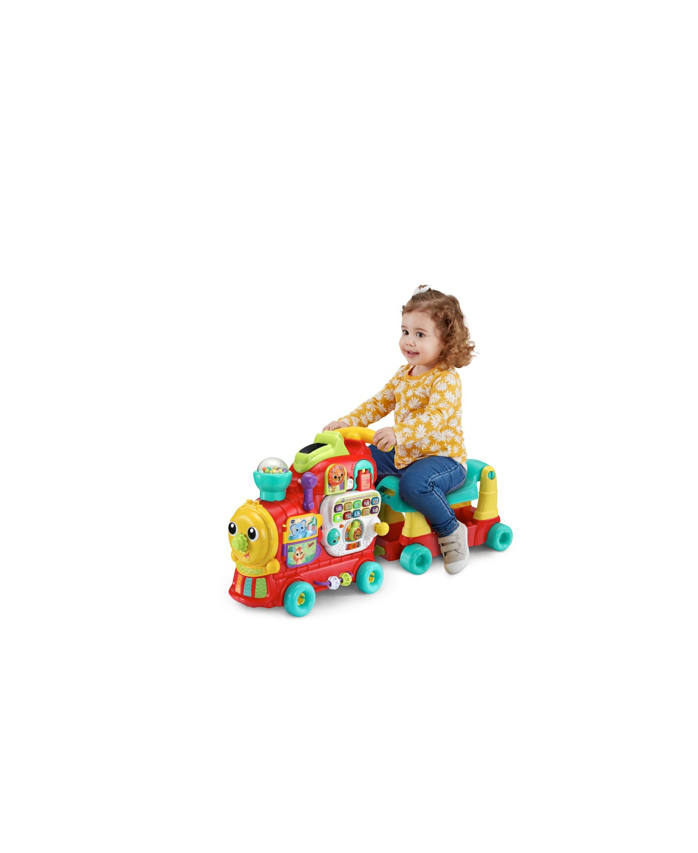 Детская игрушка VTech 4-in-1 Learning Letters Train™, цвет: Разноцветный — фото 2