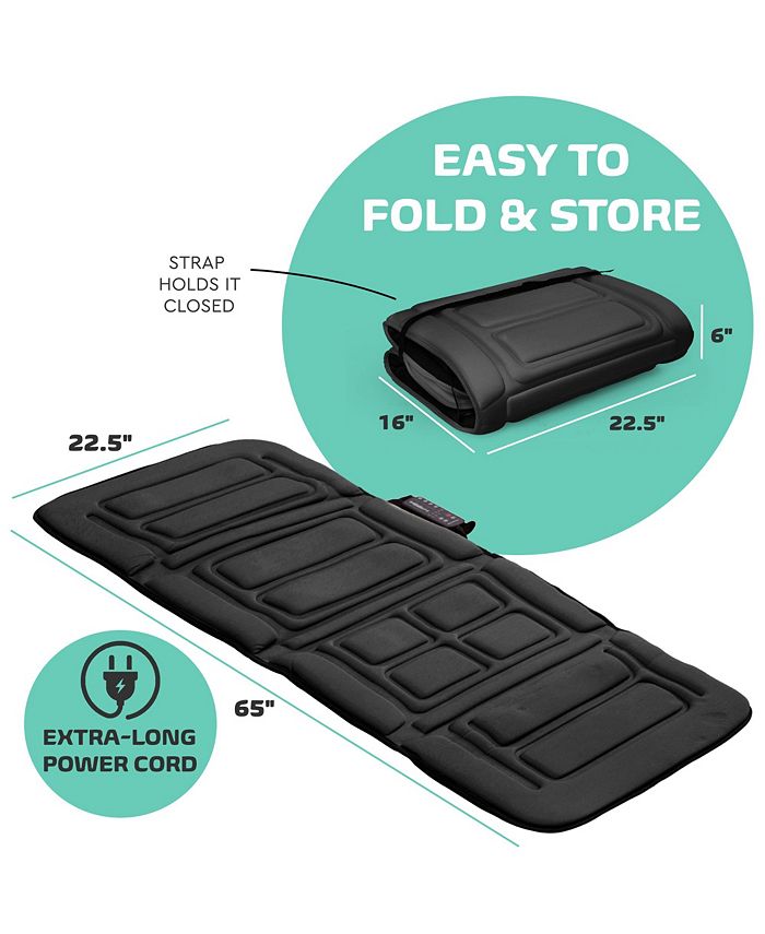 Belmint 10Motor Plush Massage Mat For FullBody Relief Features