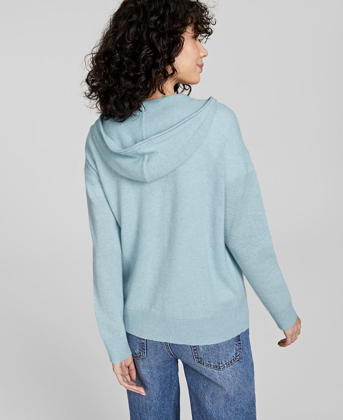 Charter Club Cashmere ZipFront Hoodie, Created for Macy's & Reviews